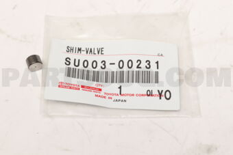 SU00300231 SHIM, VALVE ADJUSTING