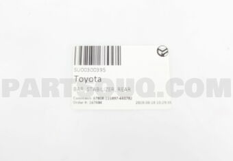 SU00300395 BAR, STABILIZER, REAR