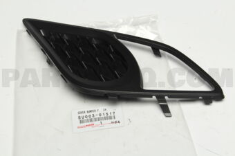 SU00301517 COVER, FRONT BUMPER HOLE, LH