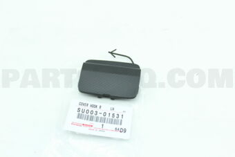 SU00301531 PLATE, REAR BUMPER, LH