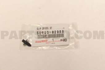 SU00302988 CLIP(FOR REAR BUMPER RETAINER)