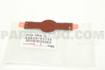 SU00303126 EMBLEM, FRONT FENDER