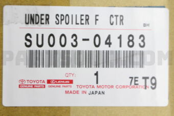 SU00304183 COVER, FRONT SPOILER, CENTER