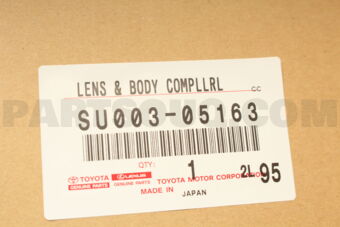 SU00305163 UNIT ASSY, HEADLAMP, RH