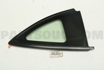 SU003G0013 WINDOW ASSY, QUARTER, LH