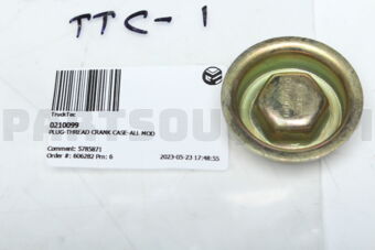 0210099 PLUG-THREAD CRANK CASE-ALL MOD