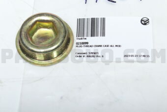 0210099 PLUG-THREAD CRANK CASE-ALL MOD