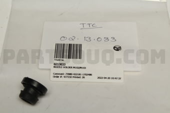 0213033 NOZZLE HOLDER M102/M103