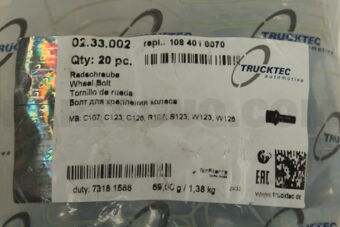 0233002 WHEEL BOLT W123