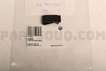 0240075 CLAMP W124/W126/W201