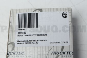 0819117 DEFLECTION PULLEY-V-BELTE38/46