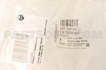 02E305051C HYDRAULIC FILTER/A3/GOLF/JETA