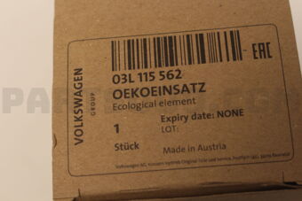03L115562 OIL FILTER/AUDI-A6/Q5/TT