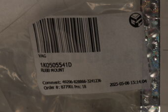 1K0505541D VAG RUBB MOUNT
