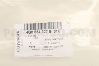 4G0854327B01C WINDSHIELD MOLDING