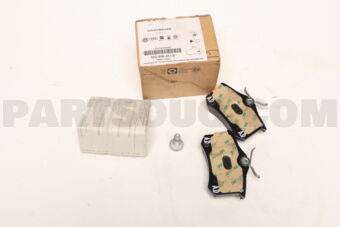 5K0698451B REAR BRAKE PAD