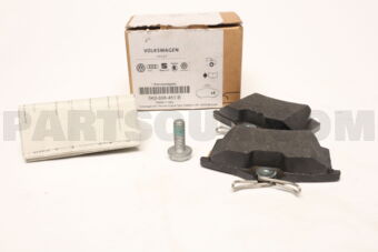 5K0698451B REAR BRAKE PAD