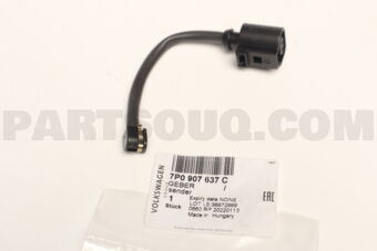 7P0907637C VAG WARNING CNTCT BRK PAD /TRG