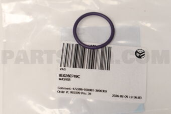 8E0260749C WASHER