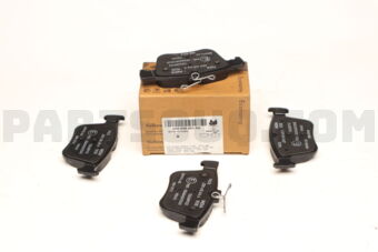 JZW698451AA REAR BRAKE PAD SET