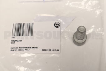 N90441103 BOLT