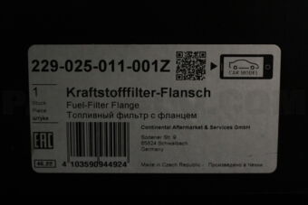 229025011001Z FUEL FILTER W/FLANGE/Q7