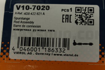 V107020 TIE ROD END AUDI/VW