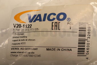 V201122 MOUNTING-AUTO TRANS/E91/92/84