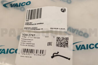 V201767 HOSE/RADIATOR-5E60/6E63