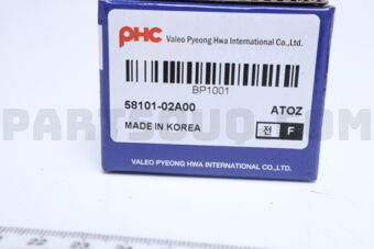 BP1001 BRAKE PAD FRONT HYUNDAI ATOS