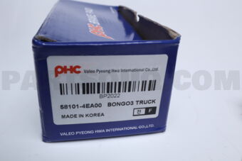 BP2022 BRAKE PAD FRONT BONGO FRONTIER K SERIES