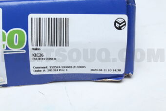 KIC26 CLUTCH COVER