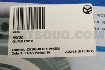 NSC80 CLUTCH COVER