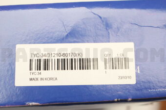 TYC34 CLUTCH COVER