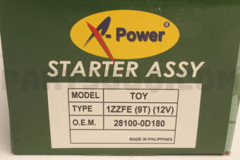 281000D180 STARTER 1ZZFE/9T-12V