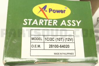 2810064020 STARTER  1C/2C/10T 1.4KW/12V