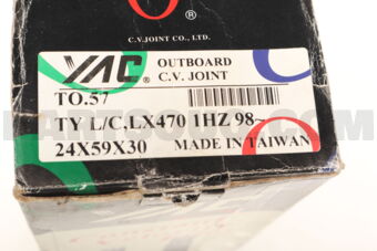 TO57 YAC CV JOINT(24*59*30)  L/C,LX470  1HZ  [98-UP]