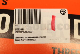 555 SE6181L END COMP,TIE ROD
