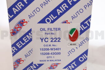 888 YC222 OIL FILTER