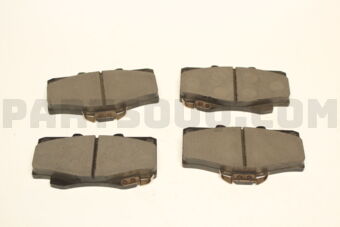 BRAKE PAD FRONT TO 04465-35030 HILUX 198809-200308 ADVICS A1N021 ...