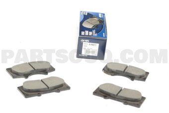 AISIN A1N011 BRAKE PAD HILUX SURF/LCR PARDO/VIGO SMART/FJ CRUISER 2002-2012 FR