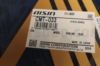 AISIN CMT033 CLUTCH MASTER CYLINDER TO 1PZ 31410-60432 LAND CRUISER 199001-199401 AISIN
