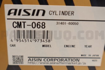 AISIN CMT068 MASTER CYLINDER CLUTCH TO 31401-60050