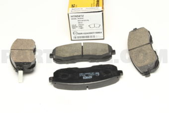 AISIN H1N041V BRAKE PAD SUBARU SX4/ NISSAN MAXIMA/SENTRA/SUNNY/TIDA 1991-1994 FR