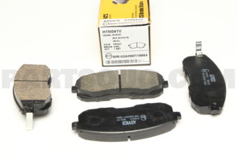 AISIN H1N041V BRAKE PAD SUBARU SX4/ NISSAN MAXIMA/SENTRA/SUNNY/TIDA 1991-1994 FR