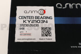 ASIMCO 3723026030 CENTER BEARING-37230-26030-ASIMCO THAILAND