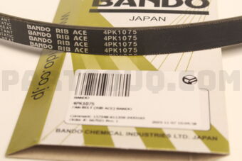 BANDO 4PK1075 FAN BELT (RIB ACE) BANDO