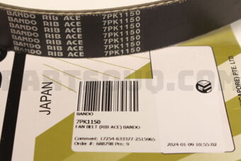 BANDO 7PK1150 FAN BELT (RIB ACE) BANDO