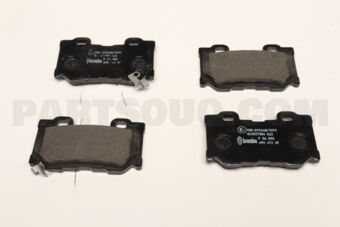 Brembo P56095 BRAKE PAD RR 370Z ROADSTER (Z34) 3.7 [09-14]