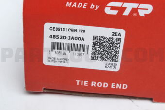 CTR CEN120 TIE ROD END OUTER RH